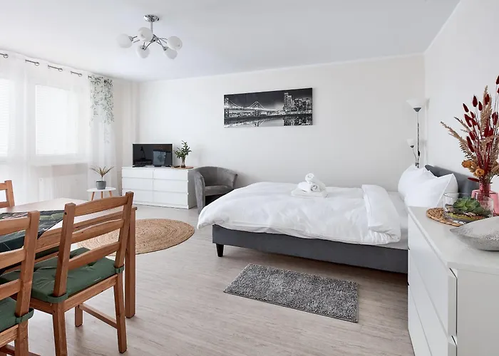 아파트 Osiedle Zwyciestwa Chic By Bookinghost 포즈난